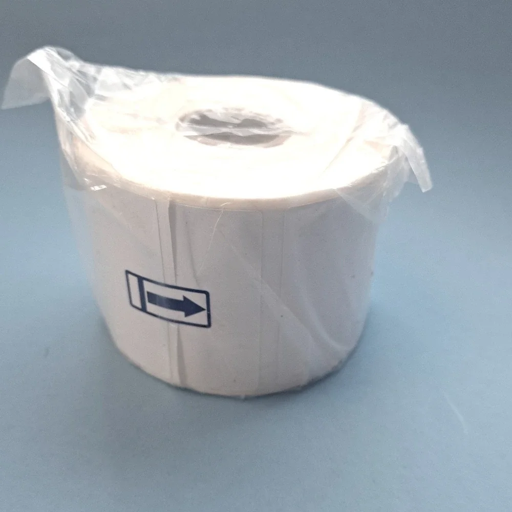 Direct Thermal Address Labels Roll 1000 2.25x1.25 White Shipping Barcode Sticker